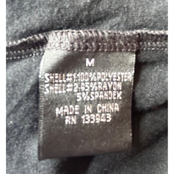 VTG Womens M Babydoll Top Black Sheer Crochet Studded Fairy Whimsy Goth Witchy - Picture 6 of 11